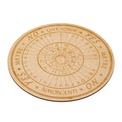 Placă pendulară din lemn pentru ghicire și lucru energetic esoteric