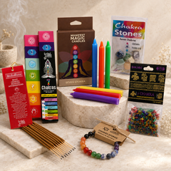 Kit complet pentru ritual de Echilibrare și Armonizare a celor 7 Chakre – 5 produse