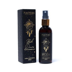Spray de cameră „Vise Boho” cu smirnă și lemn de santal, pentru curățarea aurei (100ml)